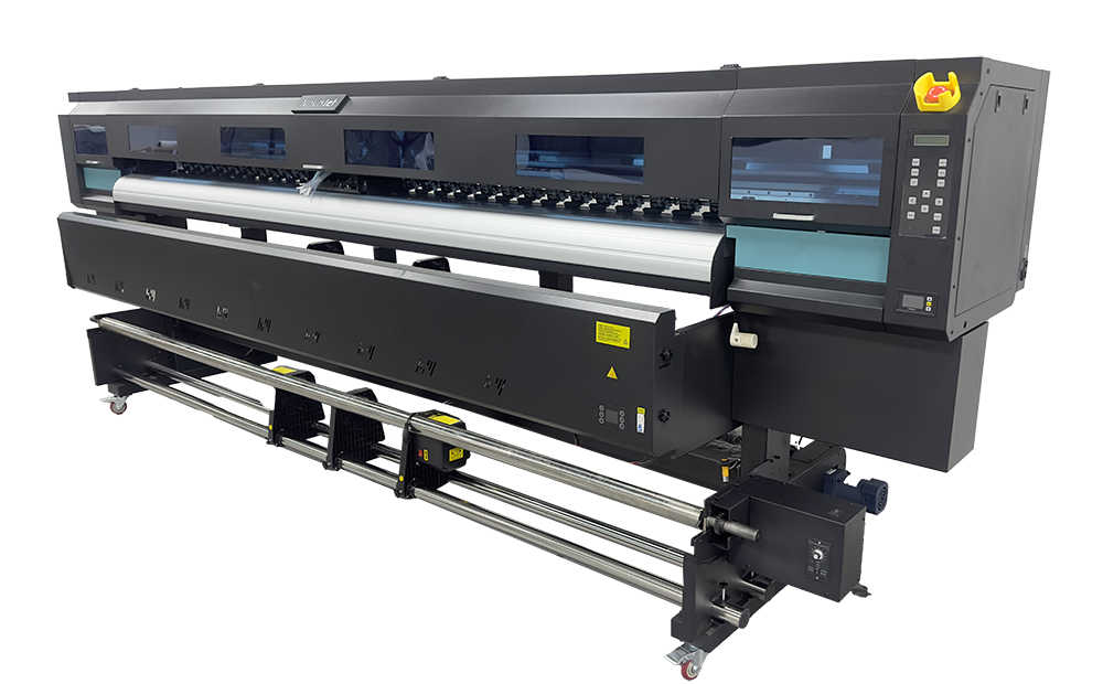 Novajet Evolution SPEED 320cm at� 4 cabe�as i1600 ou i3200 (UV + EcoSol + Sublima��o - at� 2 ao mesmo tempo)