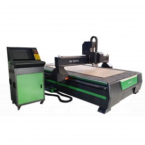 Router CNC NovaCut Falcon CCD 130x250cm (Fresadora + Faca Oscilante + Leitor CCD)